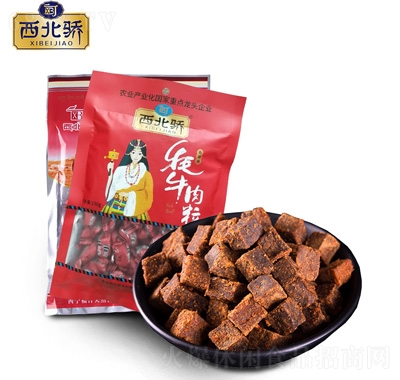 西北驕牛肉干糖果150g