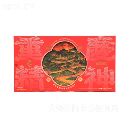 川洲合川桃片特產(chǎn)糕點禮品禮盒休閑食品