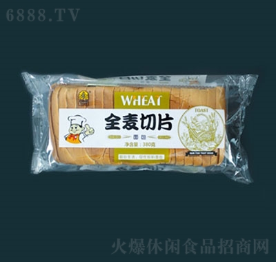 歐盼全麥切片面包380克軟面包營(yíng)養(yǎng)早餐食品