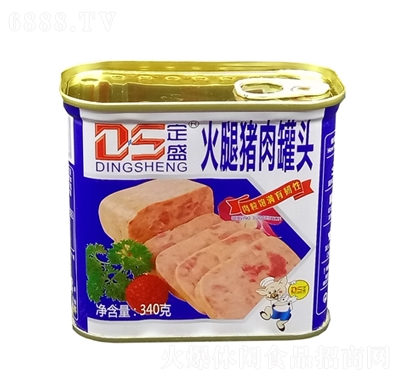 飄香遠(yuǎn)大定盛340g火腿豬肉午餐肉罐裝垂釣郊游