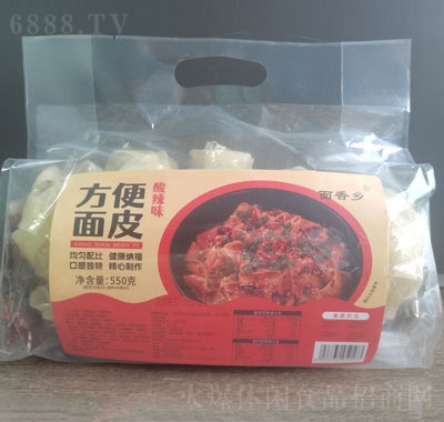 面香鄉(xiāng)方便面皮方便食品酸辣味