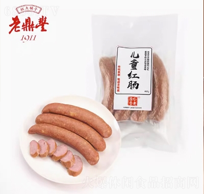 老鼎豐哈爾濱紅腸東北特產(chǎn)瘦肉香腸豬肉腸熟食豬肉脯