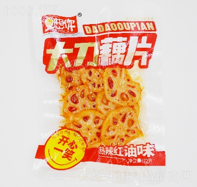 豆想你定量裝零食休閑食品72克紅油味藕片